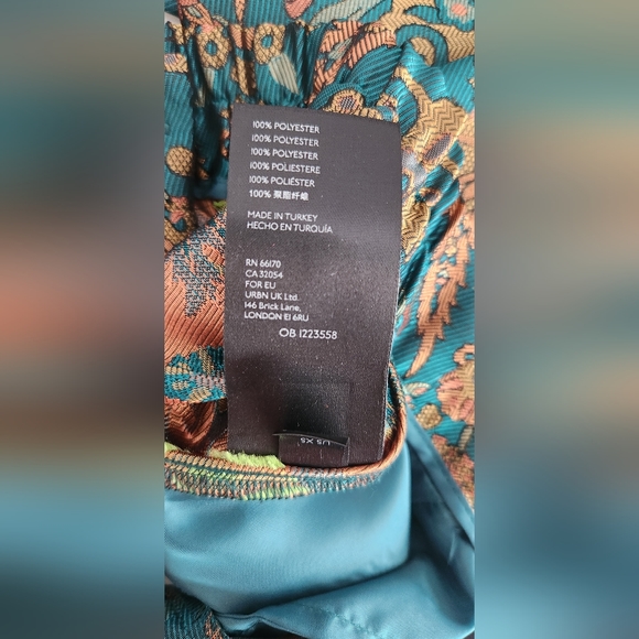 BNWT Anthropologie Maeve Jacquard Pants, Size XS - Picture 8 of 9